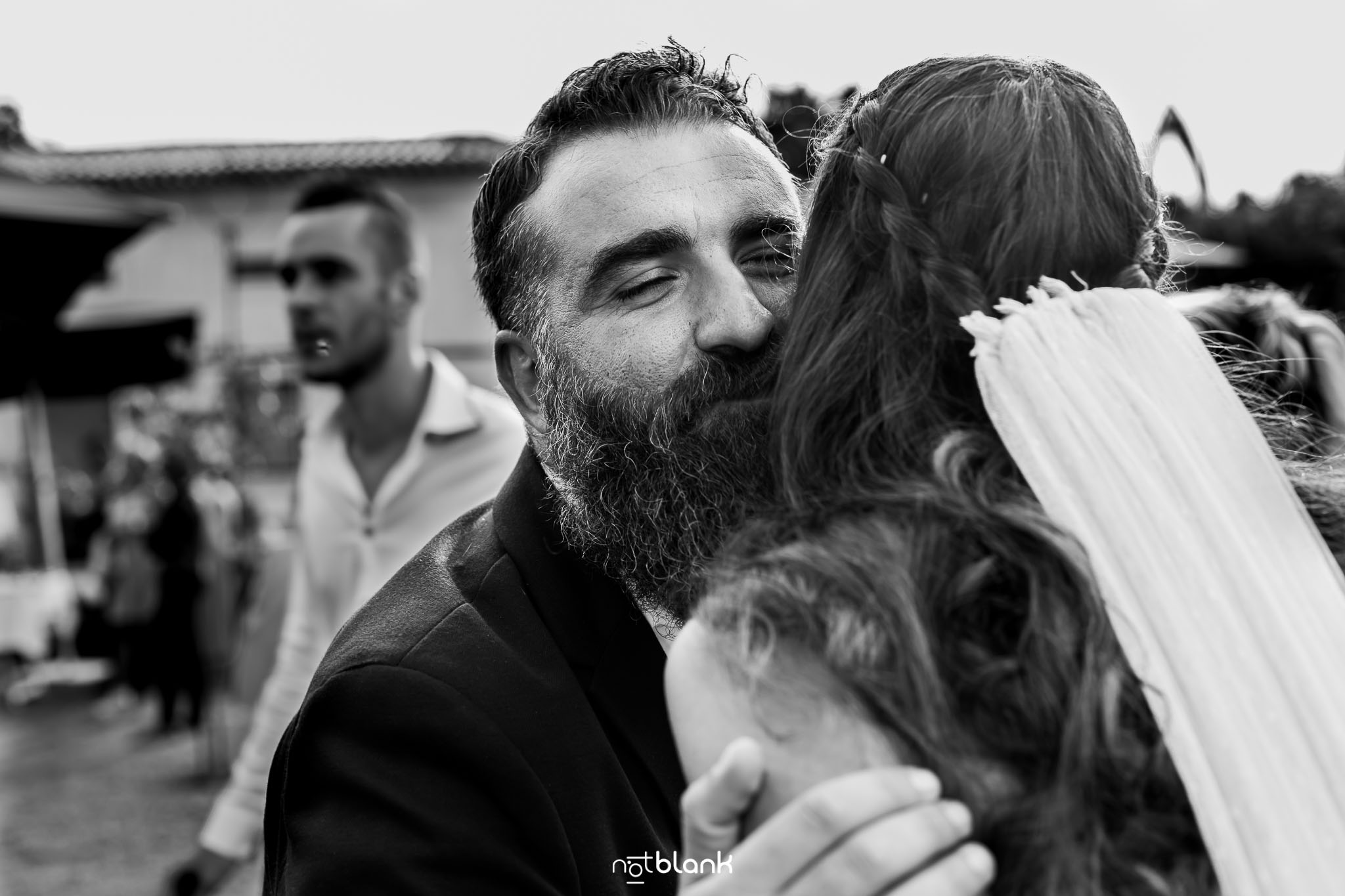 Notblank-Boda Tematica-Star Wars-Malaposta-Portugal-Fotógrafo de boda-Invitados-Emoción-Sonrisa-Abrazo