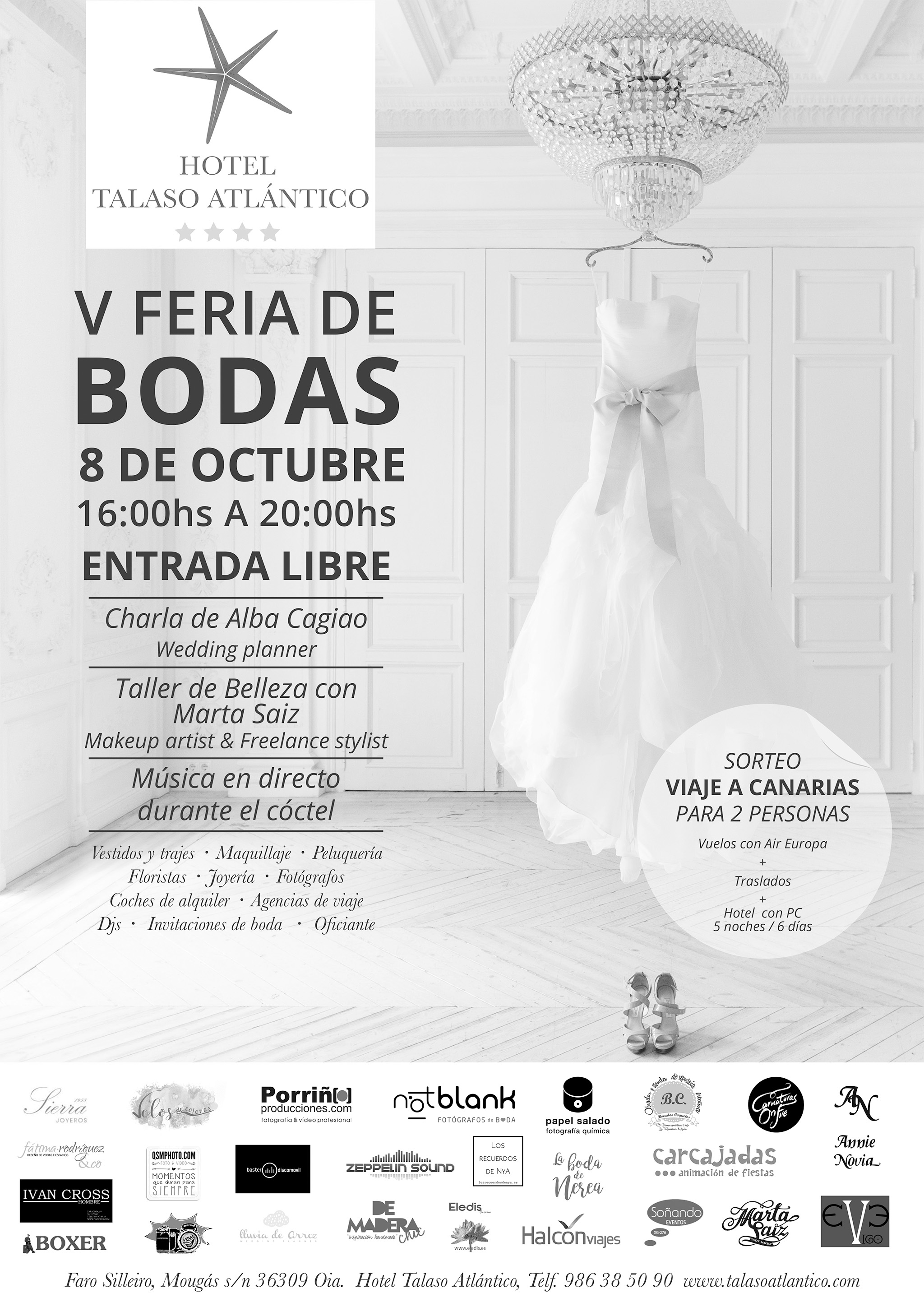 Cómo organizar mi boda paso a paso | V Feria de bodas Talaso Atlantico | Notblank Fotógrafos de Boda